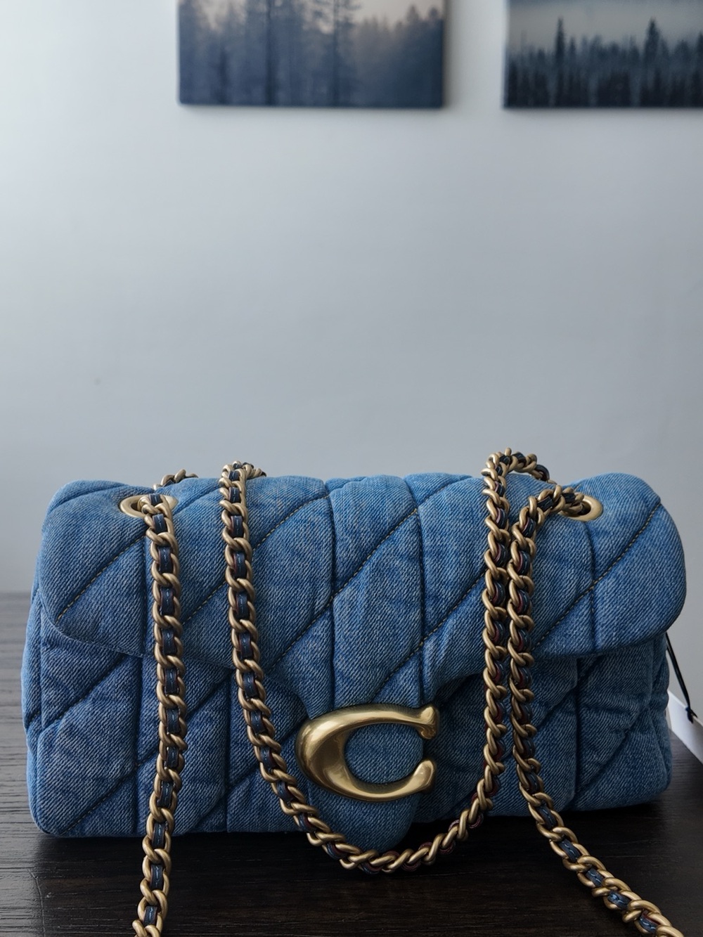 Coach Quilted Tabby 26